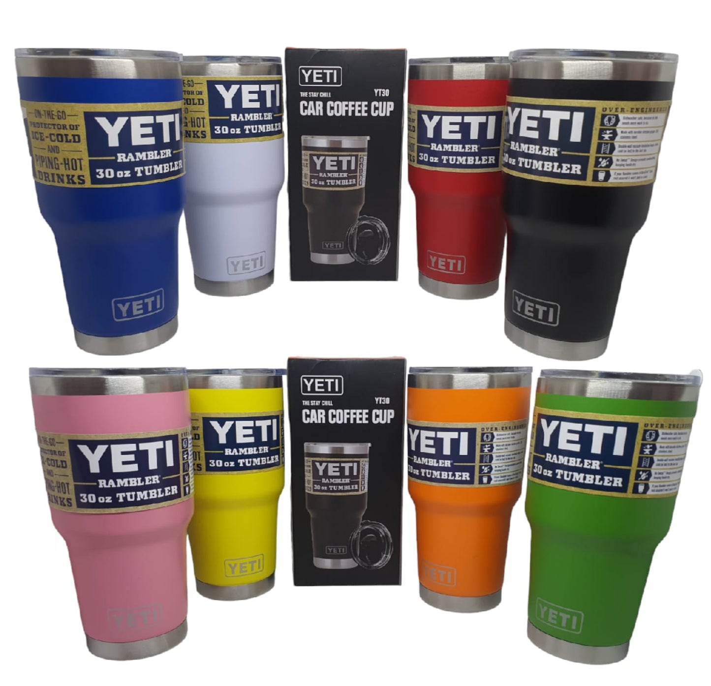 TERMO TIPO YETI 30 OZ 900 ML ROTULADO