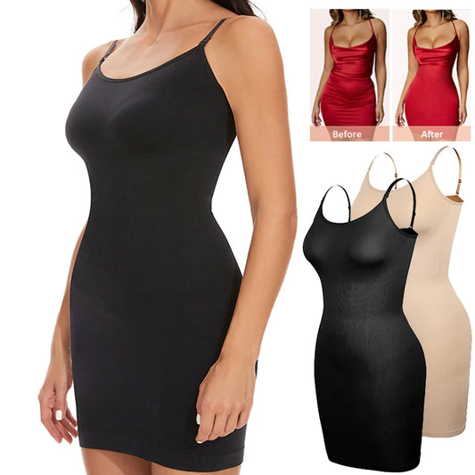 Vestido Faja moldeadora para mujer,  contraste invisible y sin costuras Jummy Control