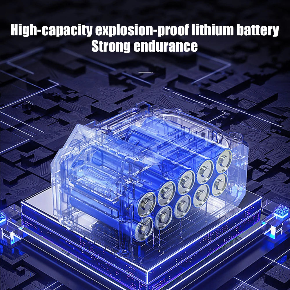 SUPER HIDROLAVADORA INHALAMBRICA de alta presión inalámbrica, con batería de 15000mAh