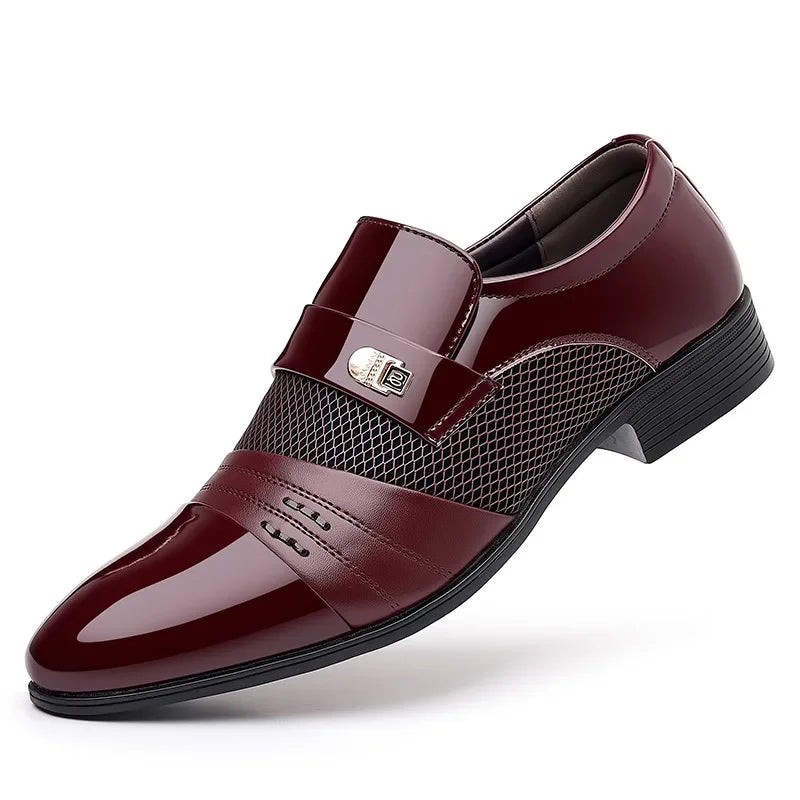 ELEGANTE ZAPATO DE PIEL TIPO OXFORD